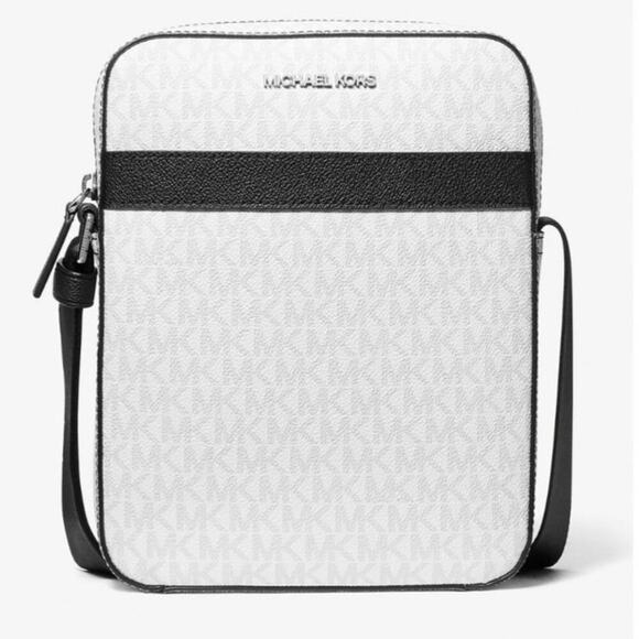 Michael Kors White and Black Crossbody Bag - Picture 2 of 16